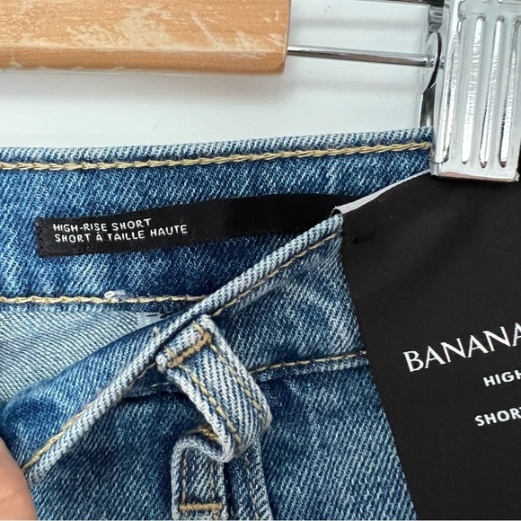 Banana republic high-rise denim short size 33 - Picture 4 of 8